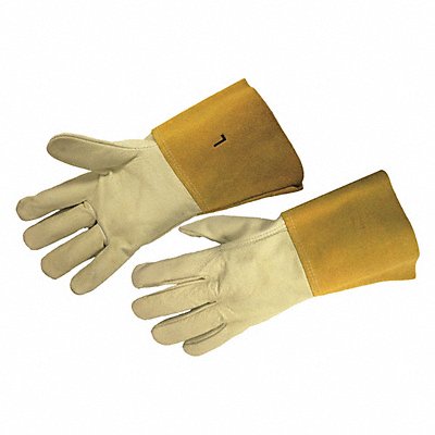 CORDOVA GLOVE 8135M Glove MIG/TIG Cowhide Gauntlet M PK12