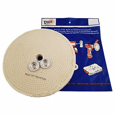 DICO 5264010 Buffing Wheel 10 in Dia Overall
