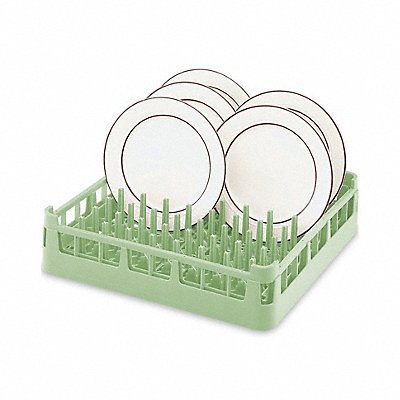 VOLLRATH 5267210 Closed End Peg Rack 19.75 L Grey