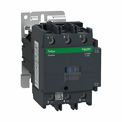 SCHNEIDER LC1D80BD G3483 IECMagneticContactor NonReversing 24VDC