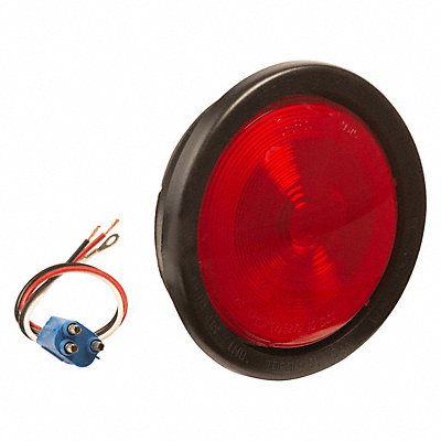 GROTE 52782 Stop/Turn/Tail Light Oval Red 6-1/4 L