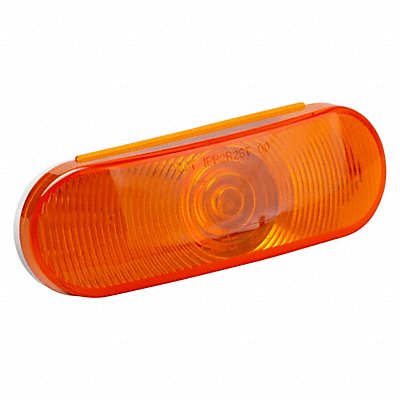 GROTE 52893 Stop/Turn/Tail Light Oval Yellow 6-1/4 L