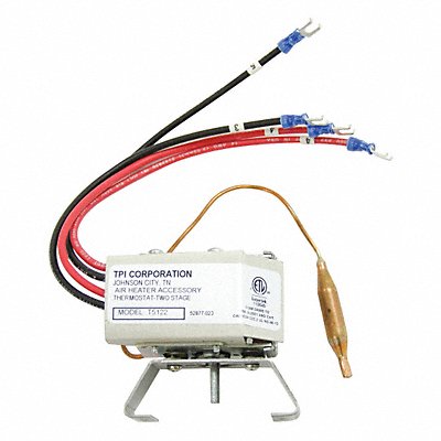 MARKEL PRODUCTS T5122 Elct Wl/Ceil Htr Thrmostat 4-1/2 H 3Pole
