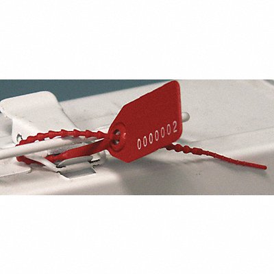 TYDENBROOKS V3254107301GRAI Equilok Seal 7 L Red PK100