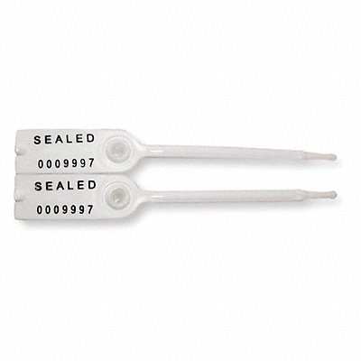 TYDENBROOKS V3053502110GRAI Tote Seal 5 L White 7 Digits PK50