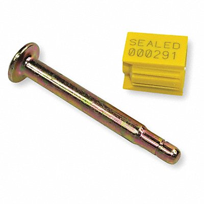 TYDENBROOKS V9254095L6GRAI Bolt Seals Yellow Plastic PK100