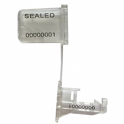TYDENBROOKS V3508200127GRAI Padlock Seal 1-3/4 L 8 Digits PK50