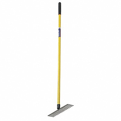 ABILITY ONE 3750020000000 Garden Rake 16 Tines Fiberglass Handle