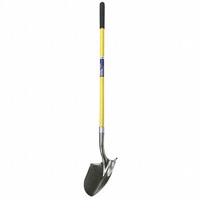 ABILITY ONE 5120010000000 Round Point Shovel Open Back Blade
