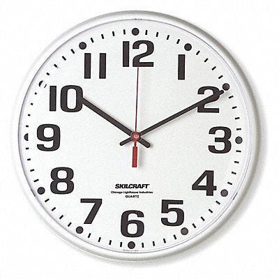 52CD30 ABILITY ONE 6645010000000 Wall Clock Analog Battery