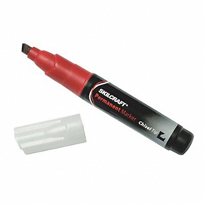 52CE64 ABILITY ONE 7520010000000 Permanent Marker Red PK12