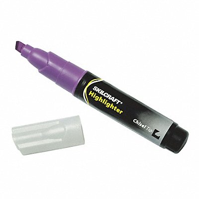 ABILITY ONE 7520020000000 Highlighter Purple PK12