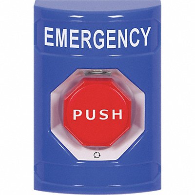 SAFETY TECHNOLOGY INTERNATIONAL SS2409EMEN Emergency Push Button Blue Red Button