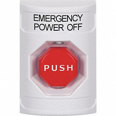 SAFETY TECHNOLOGY INTERNATIONAL SS2302POEN Emergency Power Off Push Button SPDT