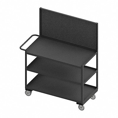 WESTWARD RSC24483PB95W Mobile Wrkstion Steel 48 L 24 W 3 Shelf
