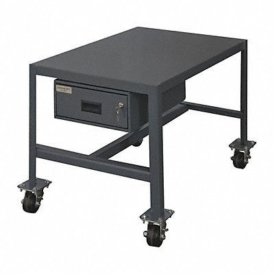 DURHAM MFG MTDM1824242K195 Mobile Table 4000 lb 24-1/8 H x 18 L