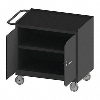 DURHAM MFG 3100RM5PU95 Mobile Cab Bench Rubber Mat 36 W 24 D