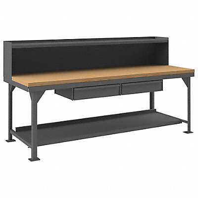 DURHAM MFG HDWBMT3696RS2DR95 Workbench Steel 96 W 36 D