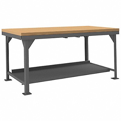 DURHAM MFG HDWBMT367295 Workbench Steel 72 W 36 D
