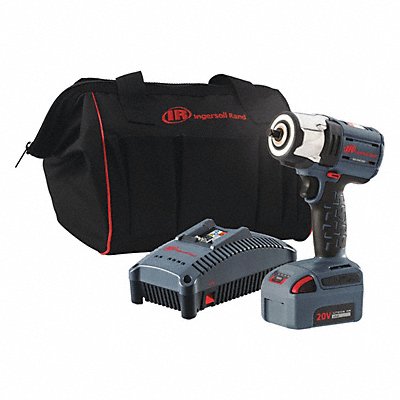 INGERSOLL RAND W5133K12 Cordless Impact Wrench 6-35/64 L