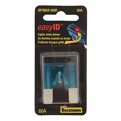 BUSSMANN BPMAX60ID Automotive Fuse 60A Blade MAX-ID Series
