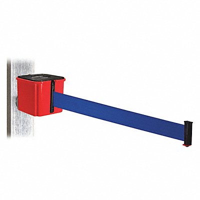 RETRACTA-BELT WH412RD15BLMM Belt Barrier Magnet Mount Blue Belt