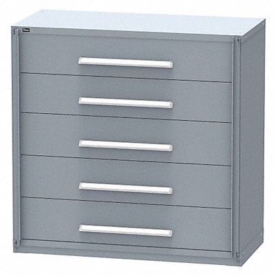 STANLEY VIDMAR 340DWDRW3571ZN Weapon Storage Cabinet 5 Drawers 60 W