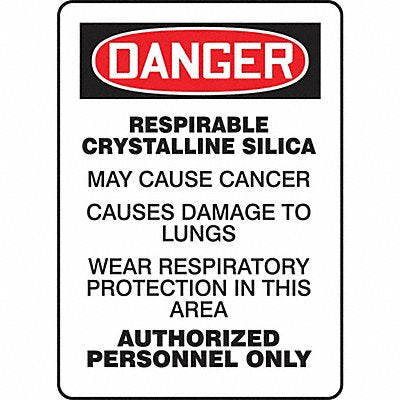 ACCUFORM MCAW042VS Safety Sign 14 inx10 in Vinyl