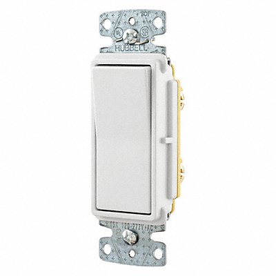 BRYANT RSD115W Wall Switch White 1-Pole Type 1 to 2 HP