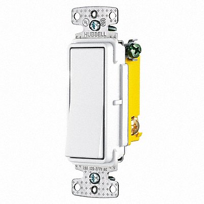 BRYANT RSD315W Wall Switch White 3-Way Type 1 to 2 HP