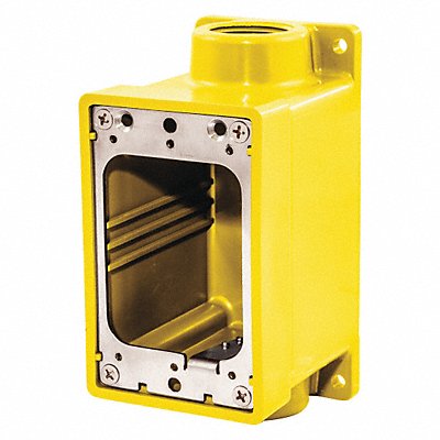 HUBBELL HBL60CM84A Weatherproof Electrical Box 1 Hub Size