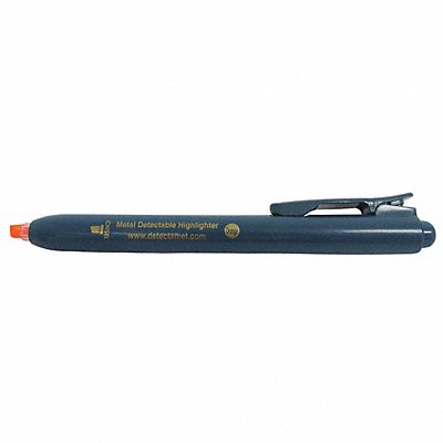 DETECTAMET INC. 150A05P08A08 Highlighter Orange Ink Chisel Tip PK5