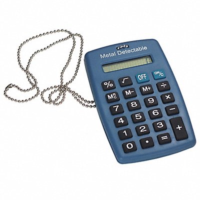 DETECTAMET INC. 202CP01 Calculator Desktop LCD 8 Digits 4-1/3 L