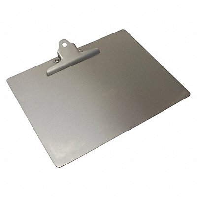 GRAINGER 300O05P45A10 Clipboard Letter Size Metal Silver