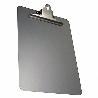 GRAINGER 300O06P45A10 Clipboard Letter Size Metal Silver