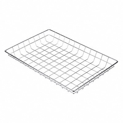 MARLIN STEEL WIRE PRODUCTS 12812 Storage Basket Rectangular Steel