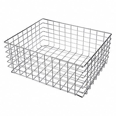 MARLIN STEEL WIRE PRODUCTS 16712 Storage Basket Rectangular Steel