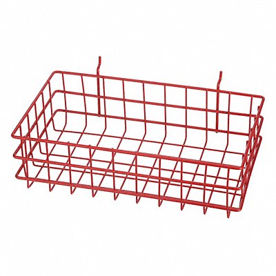 MARLIN STEEL WIRE PRODUCTS 92305 Storage Basket Rectangular Steel