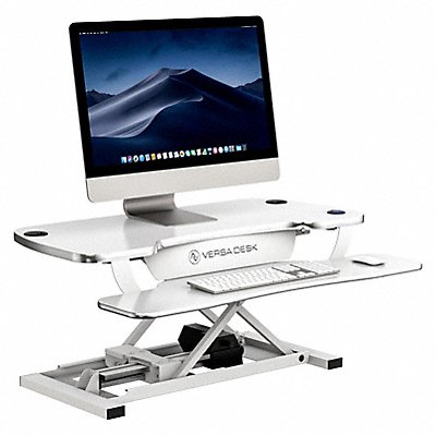 VERSA PRODUCTS VT76436240105 Electric Adj Desk ConVerticaler 36 W Wht