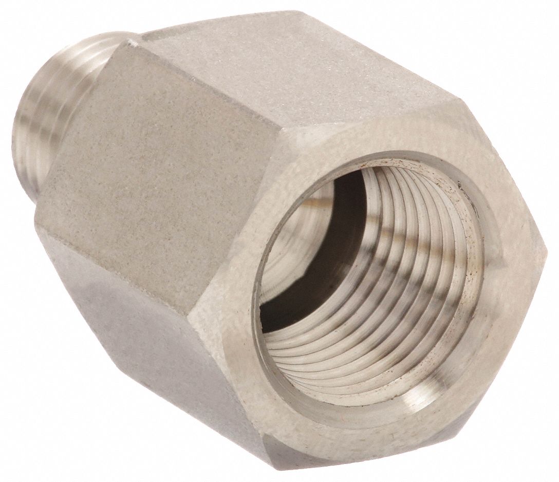 PARKER 12X38FGSS Hose Adaptor 1/2 NPTF 3/8 NPTF