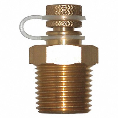 WINTERS STP002 Pressure Test Plug Brass 1/2 in NPT