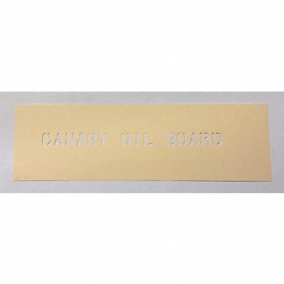 MARSH OBC1565X2450 StencilOil Board Flat 6-1/2 W PK585