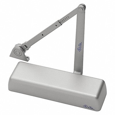GRAINGER 5811x689GAV Door Closer Aluminum 12-1/4 Housing L