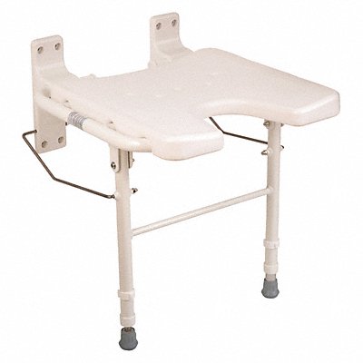HEALTHSMART 52237001900 Bath Seat Plastic 16 in Seat W