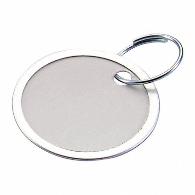LUCKY LINE PRODUCTS 28225 Key Tag White 1-1/4 W x 1-1/4 H PK25