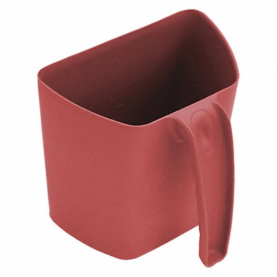 DETECTAMET INC. 535S018T101P03 Scooping Jug 67 5/8 fl oz 152 mm Red