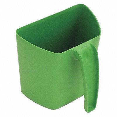DETECTAMET INC. 535S018T101P04 Scooping Jug 67 5/8 fl oz 152 mm Green