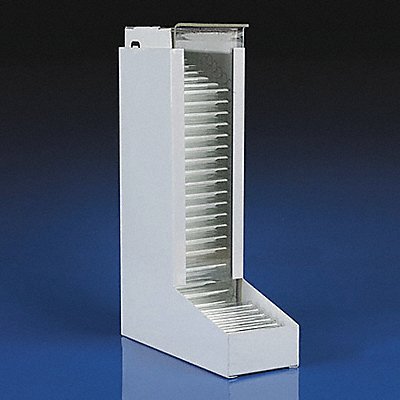 GLOBE SCIENTIFIC 1590 Tube Dispenser Silver Metal