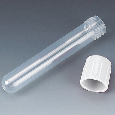 GLOBE SCIENTIFIC 6148W Test Tube 12 mm Dia 75 mm H PK1000