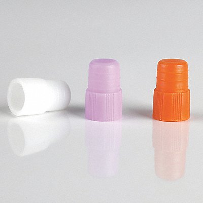 GLOBE SCIENTIFIC 118139L Cap 12 mm Dia Purple PK1000
